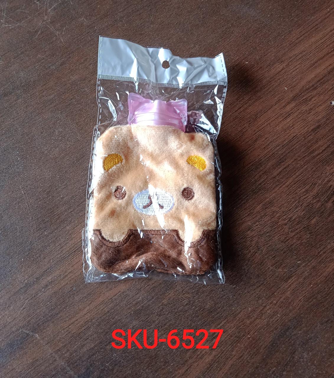 Brown Panda Print small Hot Water Bag with Cover for Pain Relief, Neck, Shoulder Pain and Hand, Feet Warmer, Menstrual Cramps. - Springkart