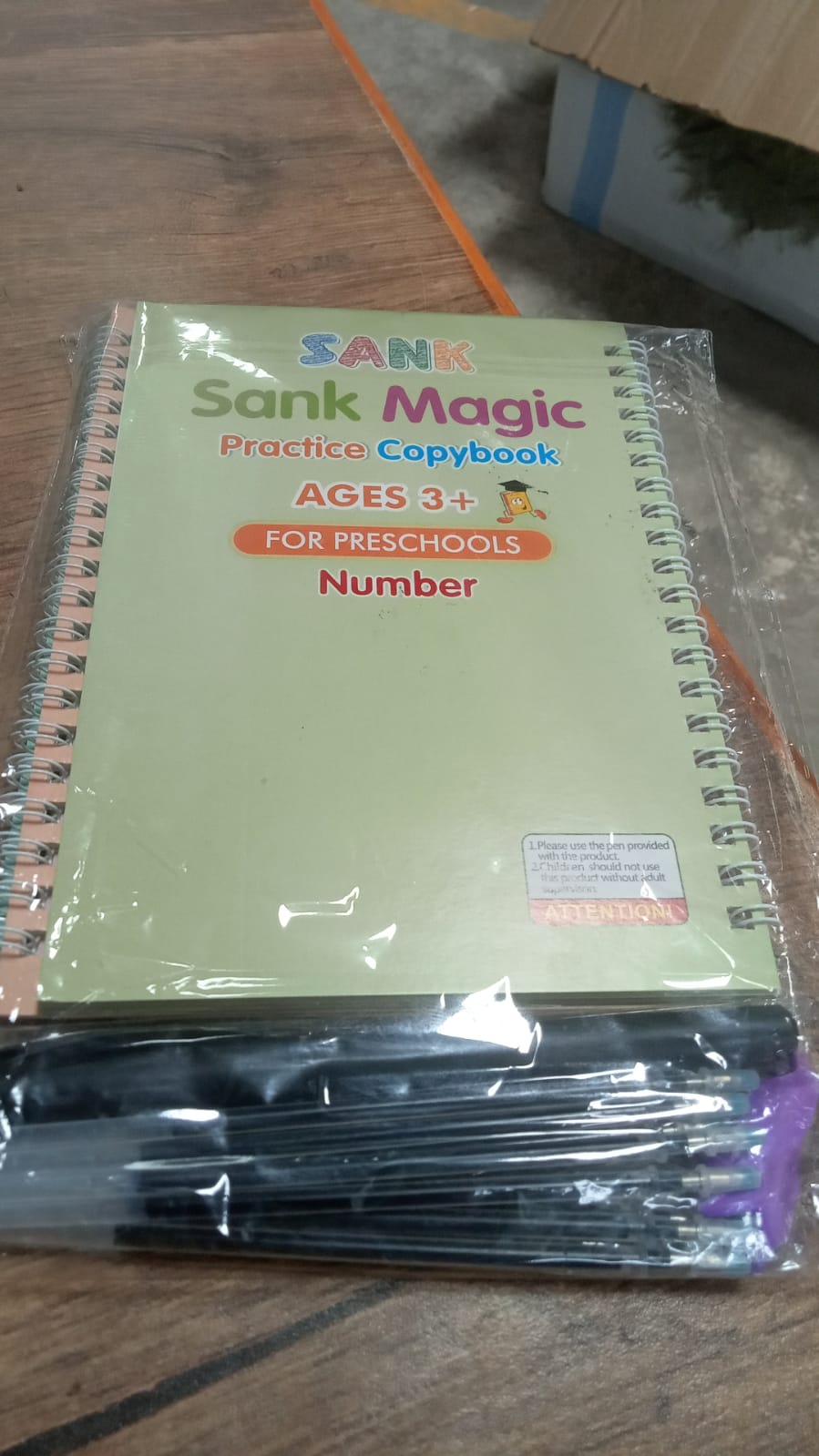 4 Pc Magic Copybook widely used by kids, children’s and even adults also to write down important things over it while emergencies etc. - Springkart