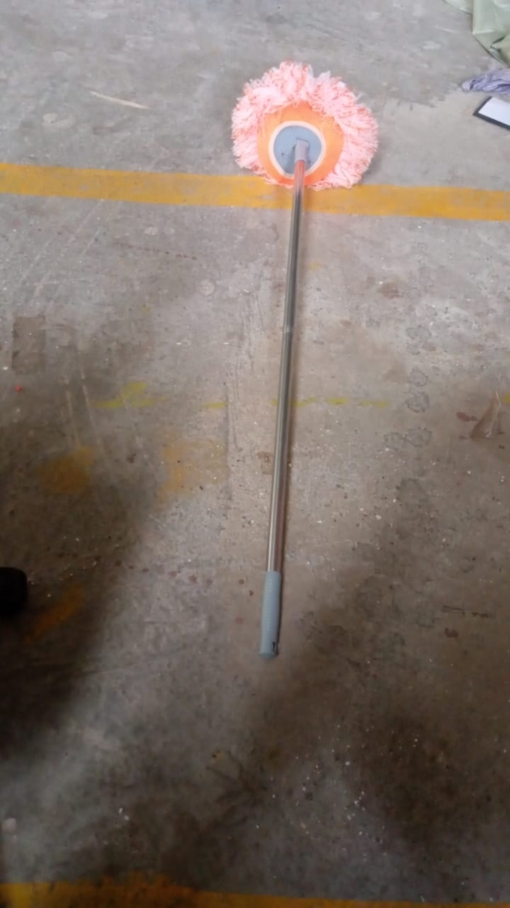 Mop Cleaning Mop Rotatable Spin Mop (110 CM / 1 Pc) - Springkart