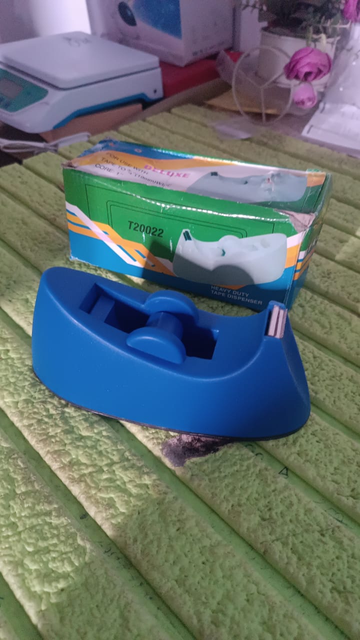 Plastic Tape Dispenser Cutter for Home Office use (1 pc / Big) - Springkart
