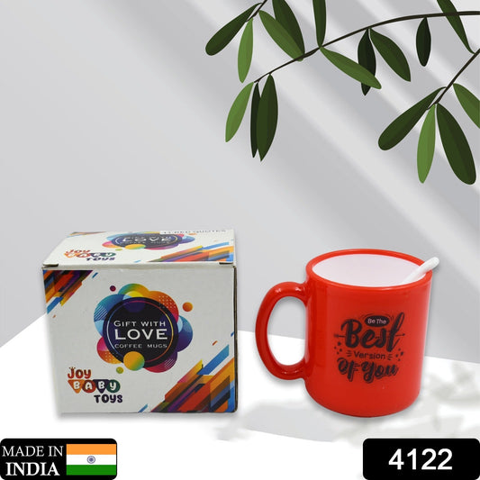 Coffee Mug With Spoon and box packing, Design Coffee Mug Used for Drinking and Taking Coffees and Some Other Beverages in All Kinds of Places - Springkart