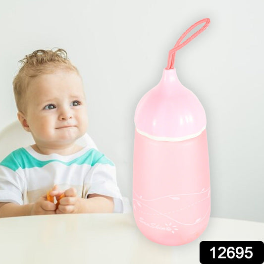 Unique Shape Premium Plastic water bottle With Dori Easy to Carry leakproof BPA-free, water Plastic water bottle for children, Home, School (1 Pc / 550 ML) - Springkart
