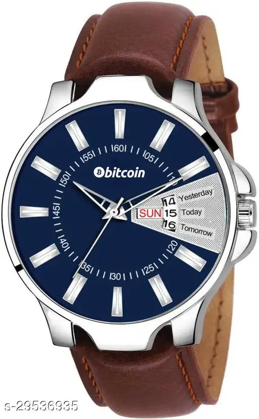 Wrist Watch For Men With Day & Date Indicator - Springkart