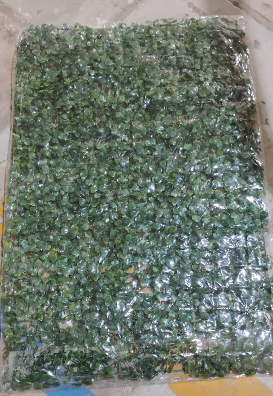 Plastic Wall Artificial Plant Base (60×40 CM / 1 Pc) - Springkart