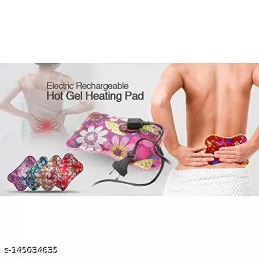 Electric Heat Bag Hot Gel Bottle Pouch Massager Warm for Winter In Many Colours And Designs - Springkart