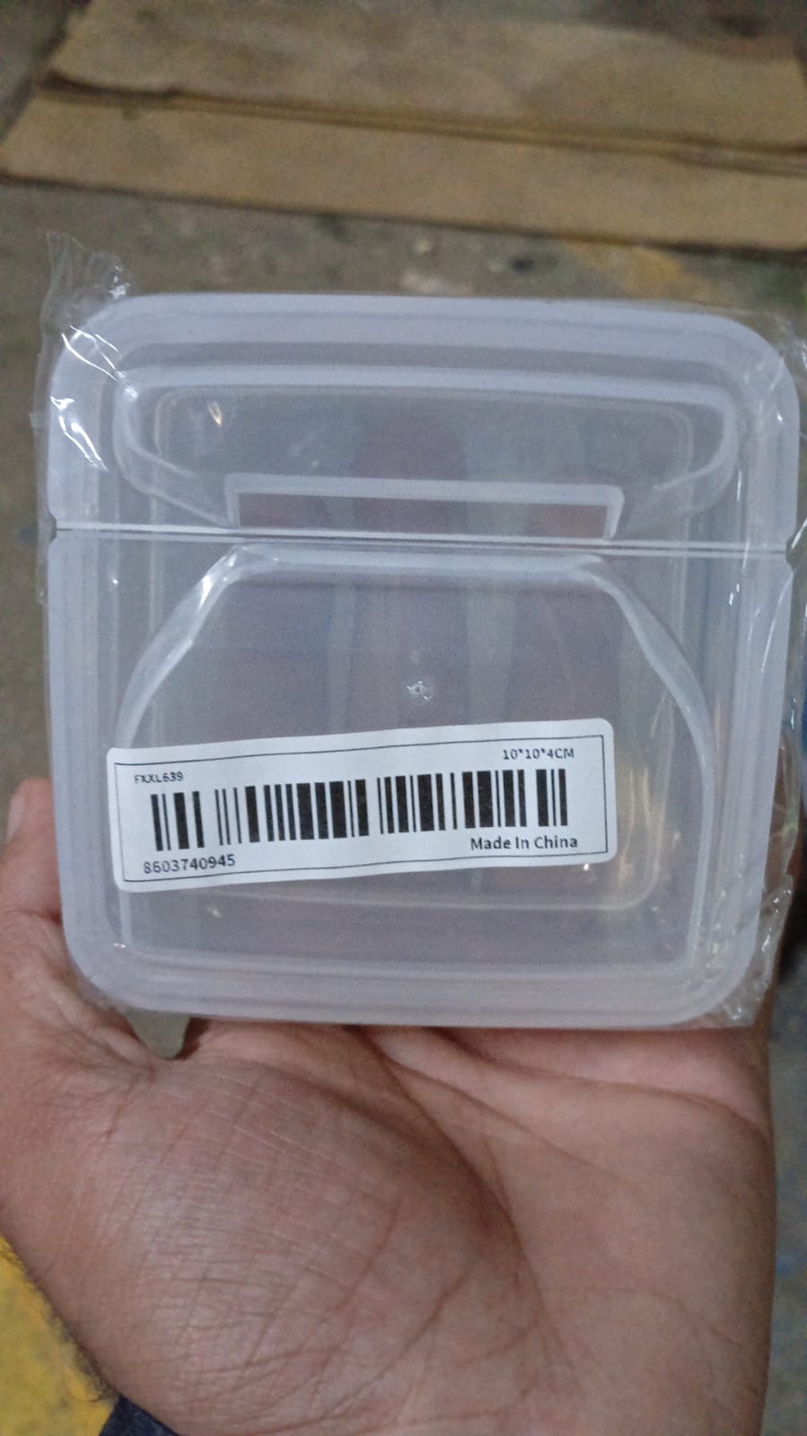 Transparent Storage Box Food Storage (1 Pc / 10×10 CM) - Springkart