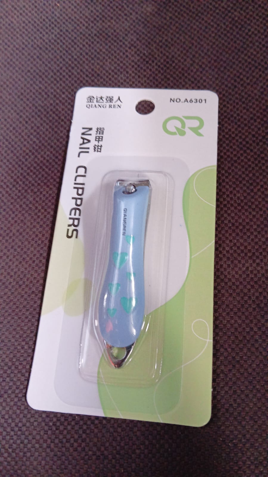 Cute Nail Clipper with Nail Catcher, Nail File - Stainless Steel (1 Pc) - Springkart