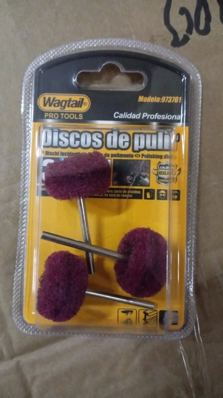 Abrasive Buffing Polishing Wheel Set (3 Pcs) - Springkart