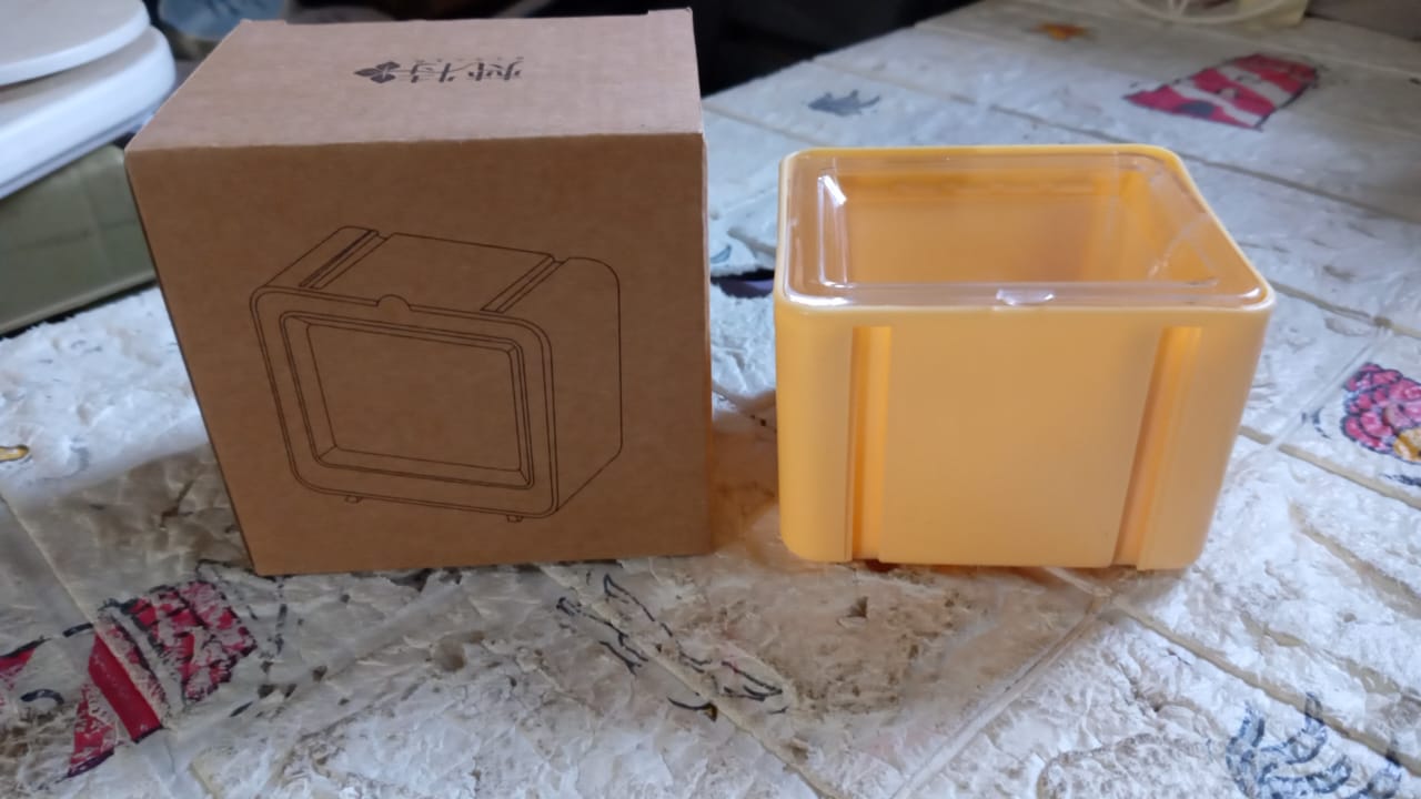 Storage Box Storage Container Tape Storage Boxes Durable Convenient Plastic Transparent Lid Visible Tape Storage Box / Case for Office - Springkart