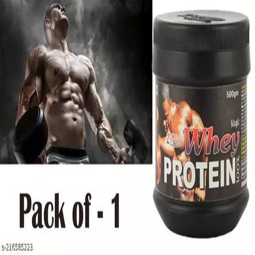 Zyrath Magic Whey Protein Powder (500 Gm) Pack of - 1 Diabetic - Springkart