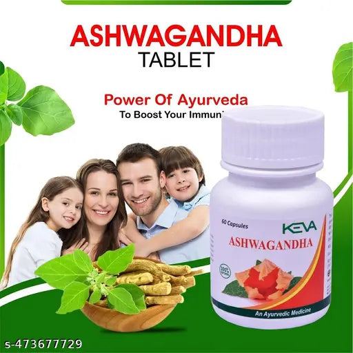 ASHWAGANDHA CAPSULE 60 PACK OF 2 - Springkart