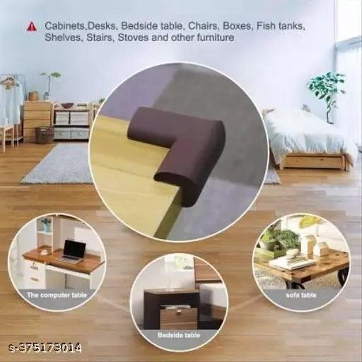 Kids Safety Safe Table Desk Corner Edge Cushions Thick Guard Pack of 16 - Springkart