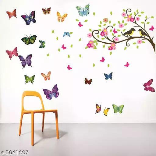 Trendy Elegant PVC Vinyl Wall Sticker - Springkart
