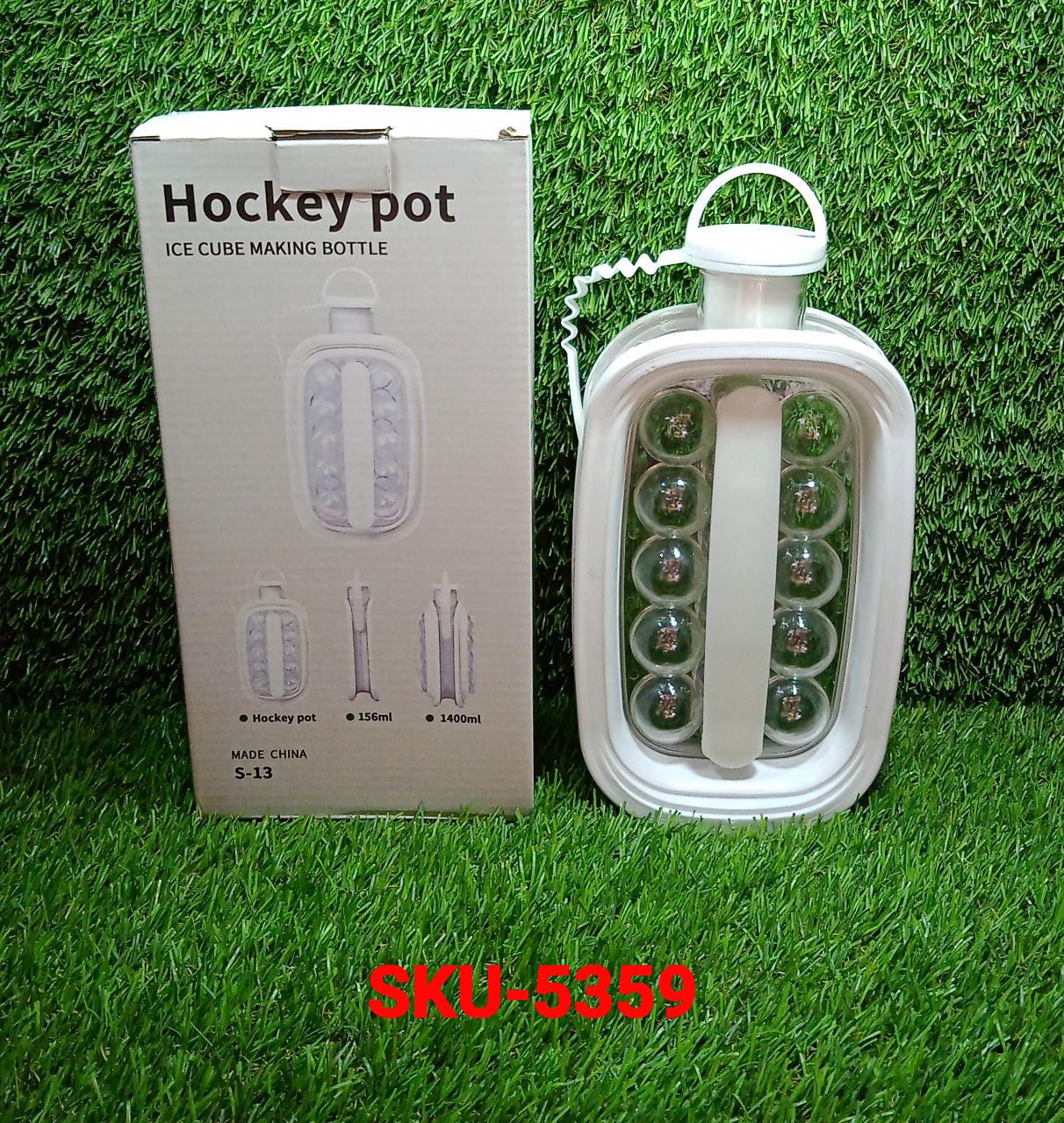 Foldable Ice Tray with Lid, 2-in-1 Ice Ball Maker - Springkart