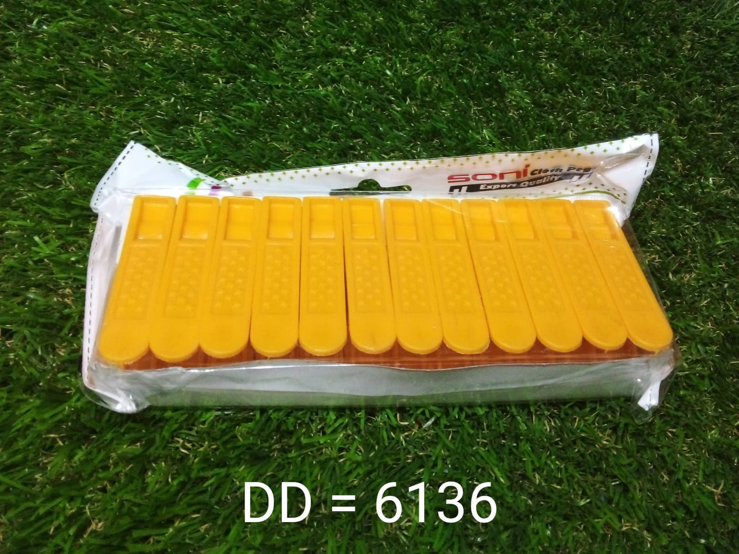 12 Pc Set Cloth Clip used in all kinds of household and official places for holding cloths and stuffs purposes. - Springkart