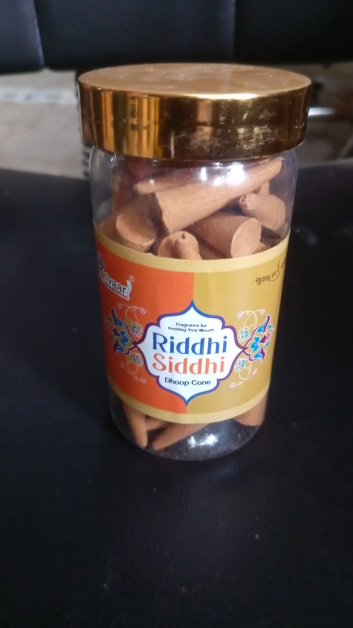 Riddhi Shiddhi Dhoop Cones (120g) - Springkart