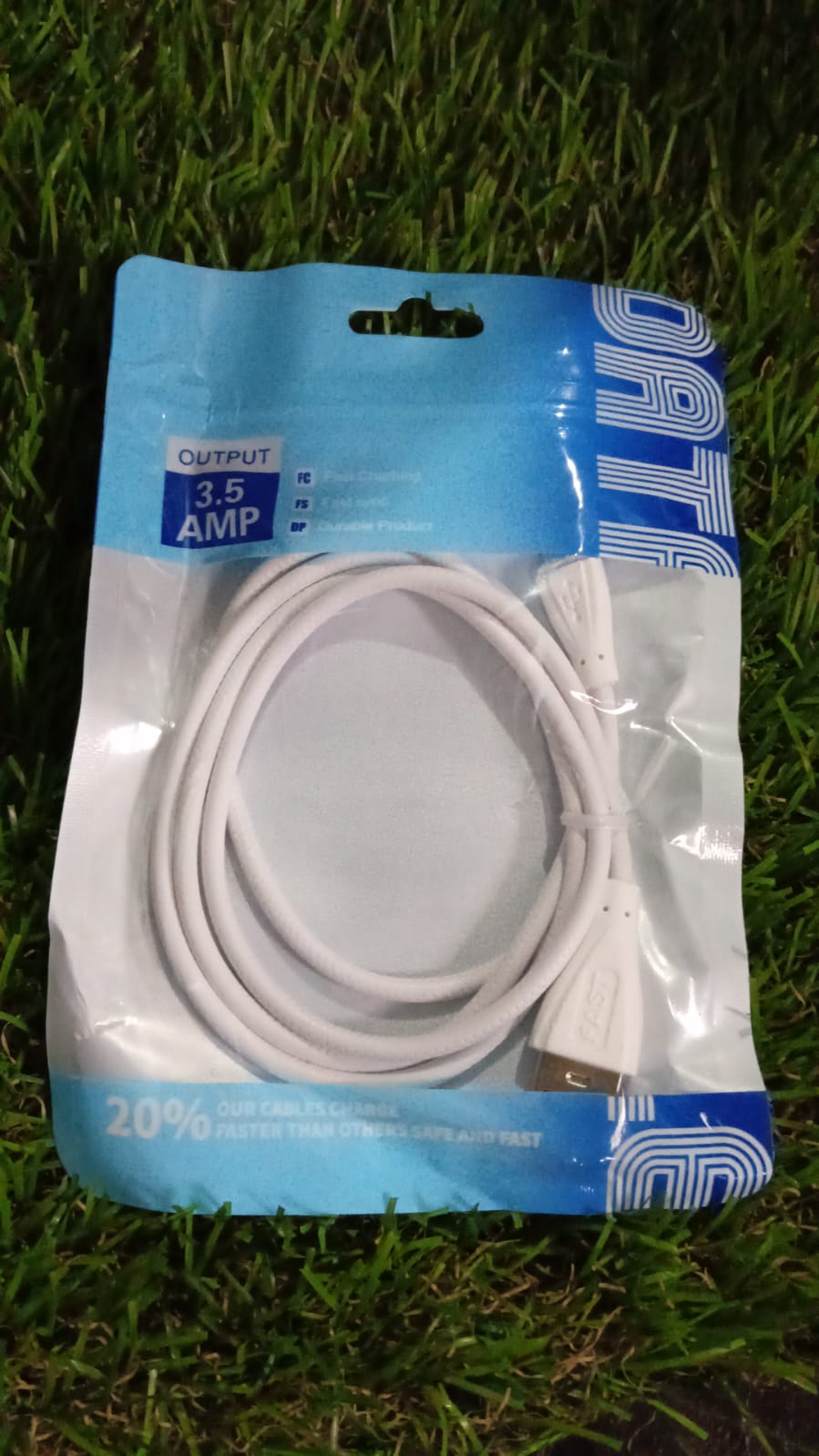 Fast Charging For Android & Data Transfer, Long Micro Cable (950 mm) - Springkart