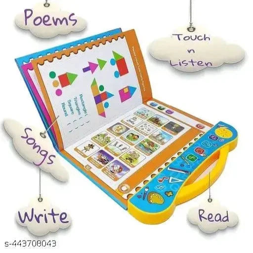Interactive Book -Musical English Educational Phonetic Learning Book for 3 + Year - Springkart
