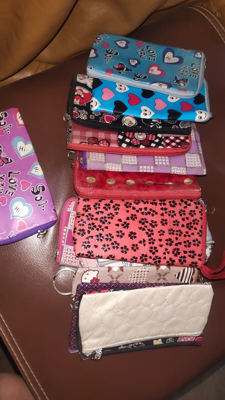 Reusable Multipurpose Washable Women's Pouch with Zip (Mix Design / Mix Size) - Springkart