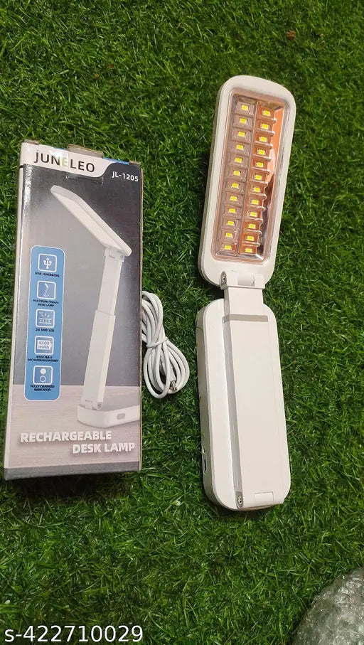 JL-1205 Rechargeable Desk Lamp Study lamp table lamp 24SMD LED 4800mAh White