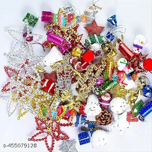 Christmas Tree Decoration Items 54Pcs - Springkart