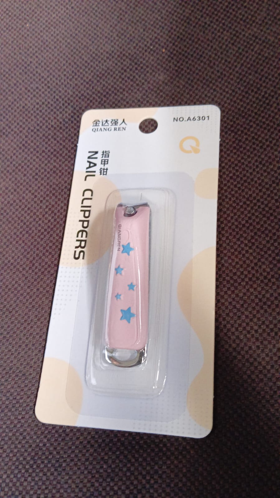 Cute Nail Clipper with Nail Catcher, Nail File - Stainless Steel (1 Pc) - Springkart