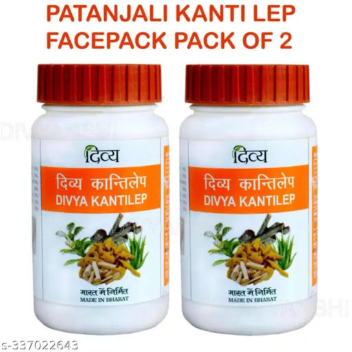 Divya Kantilep Face pack for Nourishment (Acne Skin) 50g, Pack of 2 - Springkart