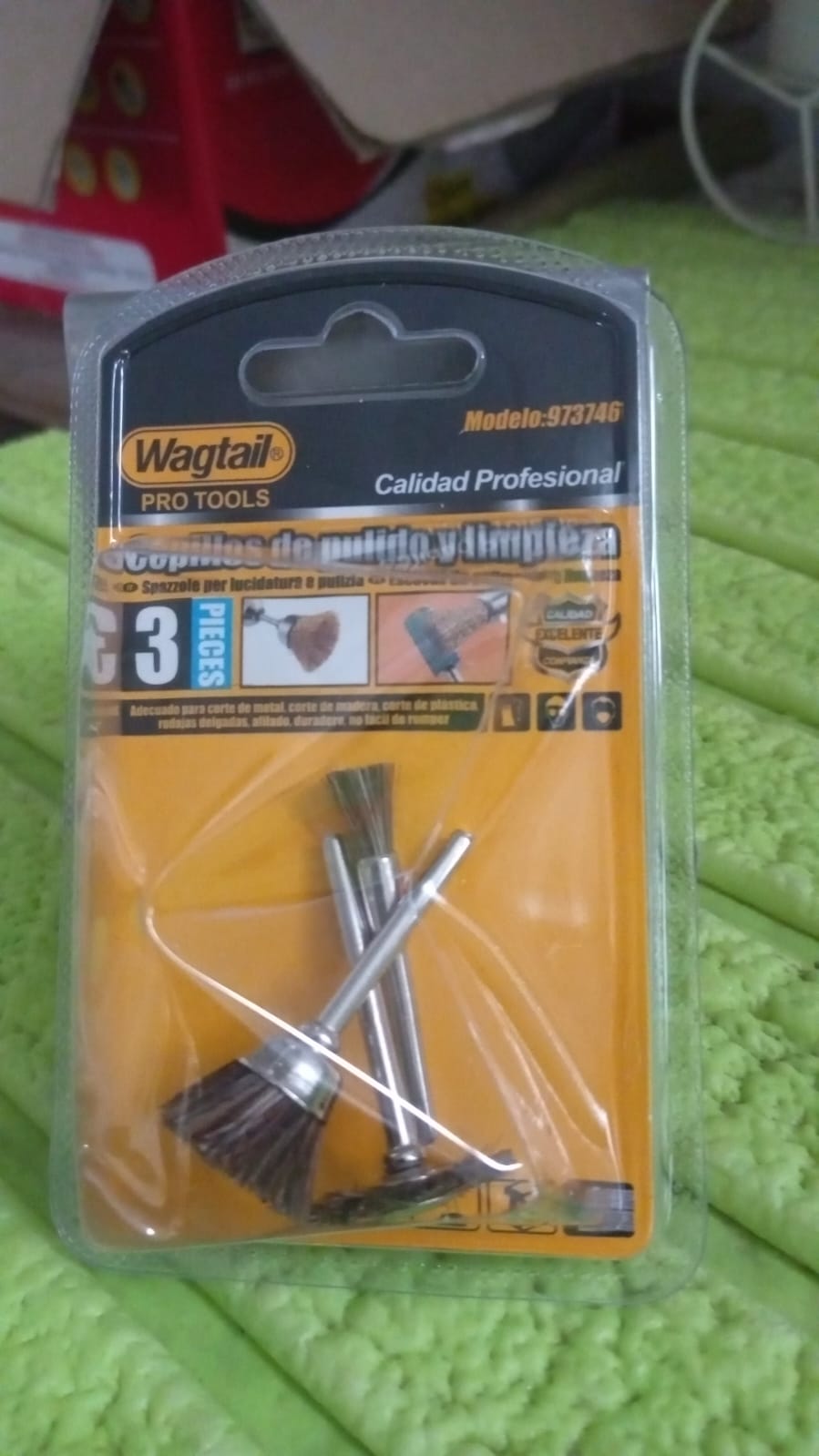 Brass Wire Wheels, 3 Pcs Brass Wire Wheels, Rust Removal Tool - Springkart