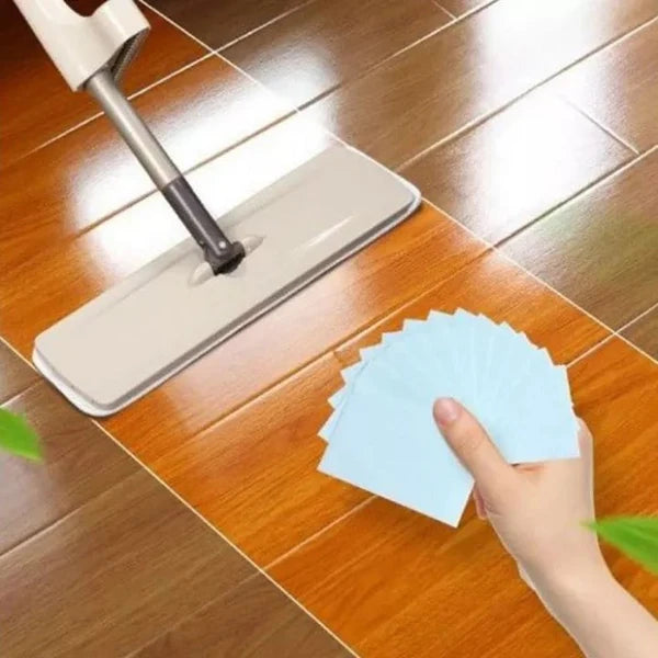 30 Pcs Water Soluble Floor Tiles Cleaning Paper - Springkart