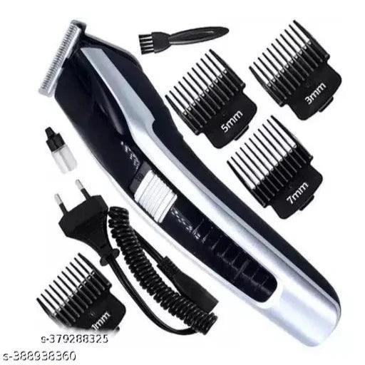 Electric AT-538 Rechargeable Beard And Grooming Trimmer For Men And Women Fully Waterproof - Springkart