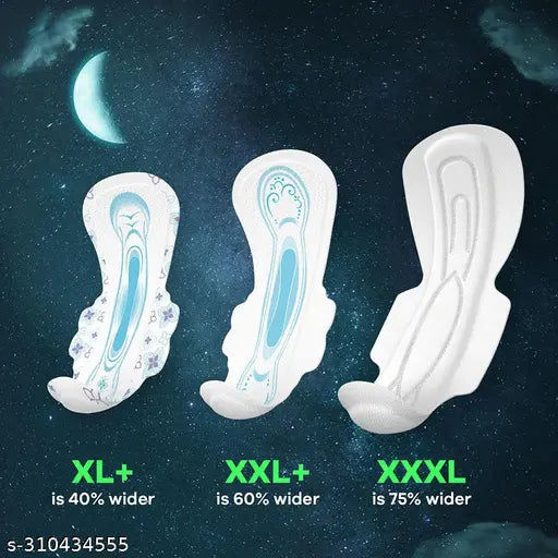 Jumbo Sanitary (100% leakage Proof Sanitary Napkins ) maxi 320mm XXXL size For Women Combo 40 Pads Pack Of / Total 40 Pads