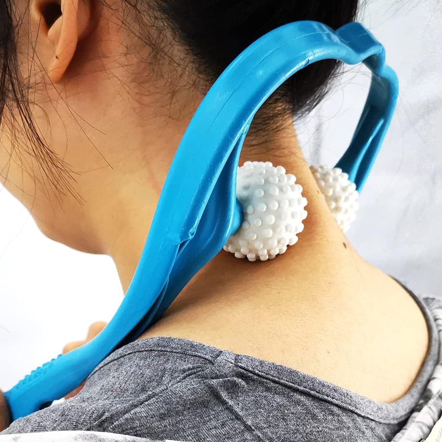6593 Neck Shoulder Massager 13.5x7.08in Portable Relieving The Back For Men Relieving The Waist Women - Springkart