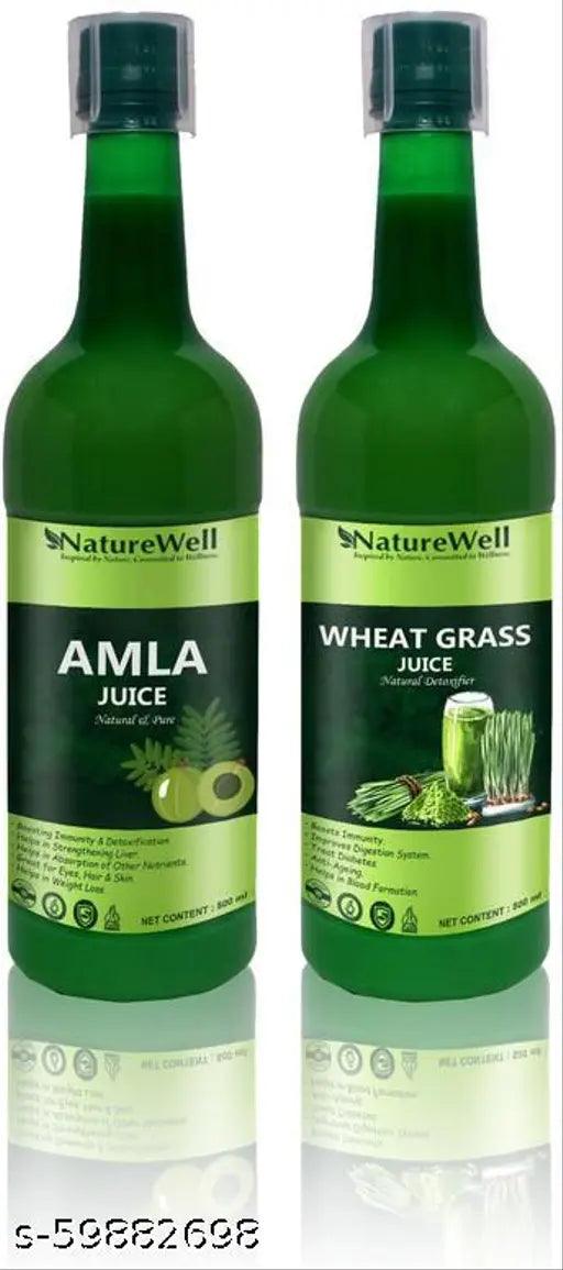 Ultra Amla/Wheat Grass for Building Immunity and Digestion Booster /Pack of 2 - Springkart