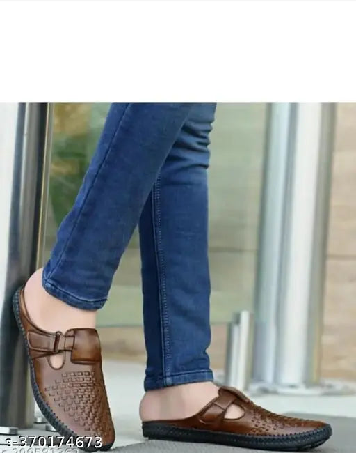 Martin Scott Italian fashion Stylish Sandal for Mens-Brown - Springkart