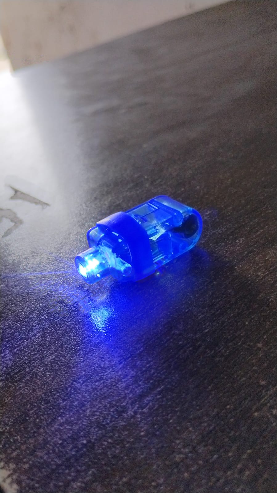 Light up Finger Tips, Clear Mini Rings, LED Glow Ring with Elastic Band (1 Pc) - Springkart