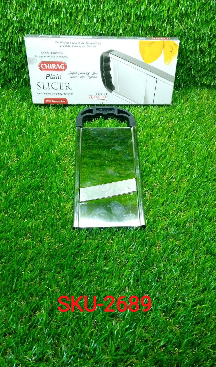Plain Potato Slicer used in all kinds of household kitchen purposes for cutting and slicing of potatoes. - Springkart