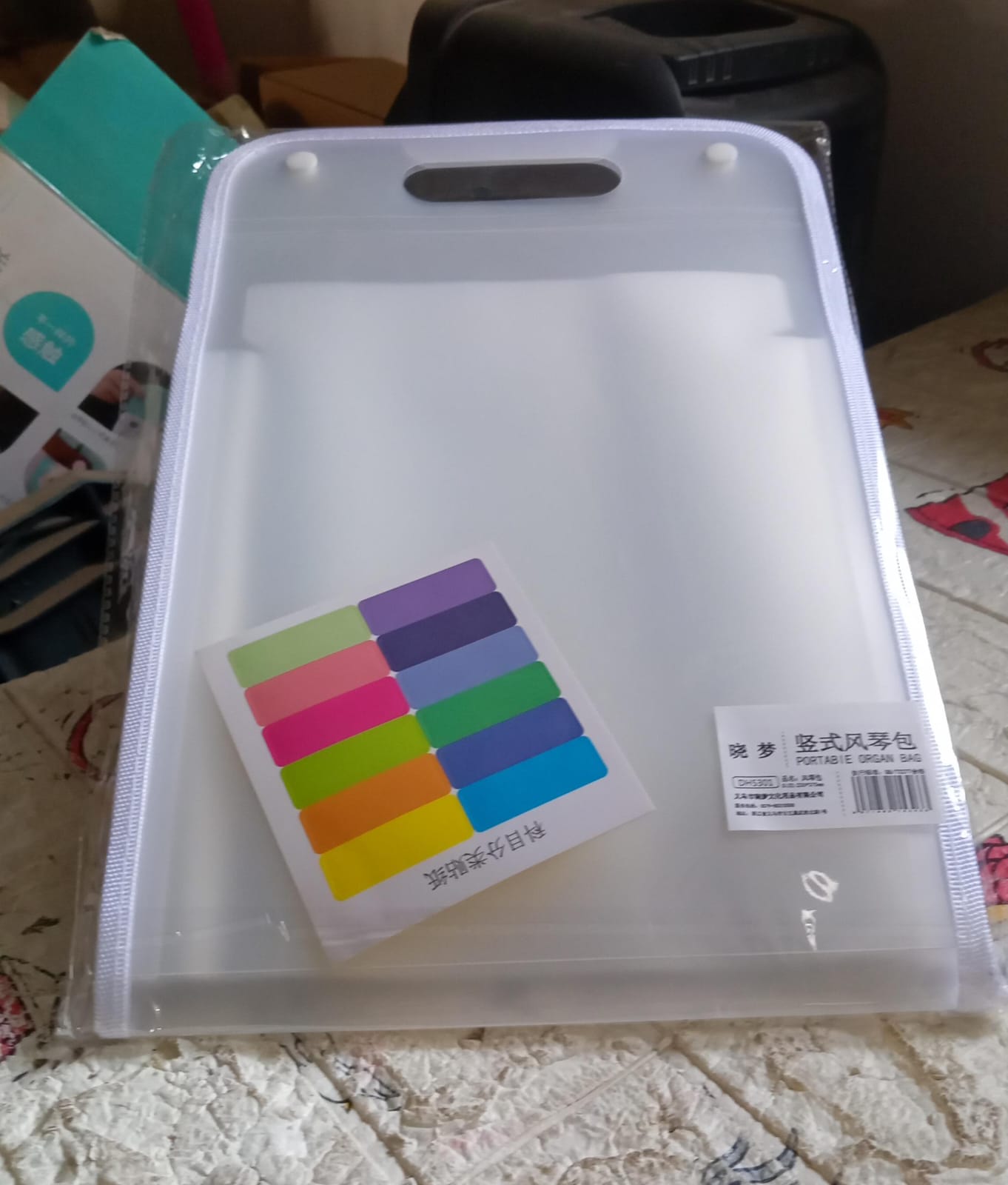 Vertical Expanding File Folder 13 Pockets Accordion File Folder Organizer for A4 Letter Size Paper Document Holder Organizer for School, Home, Office (38x24 Cm) - Springkart