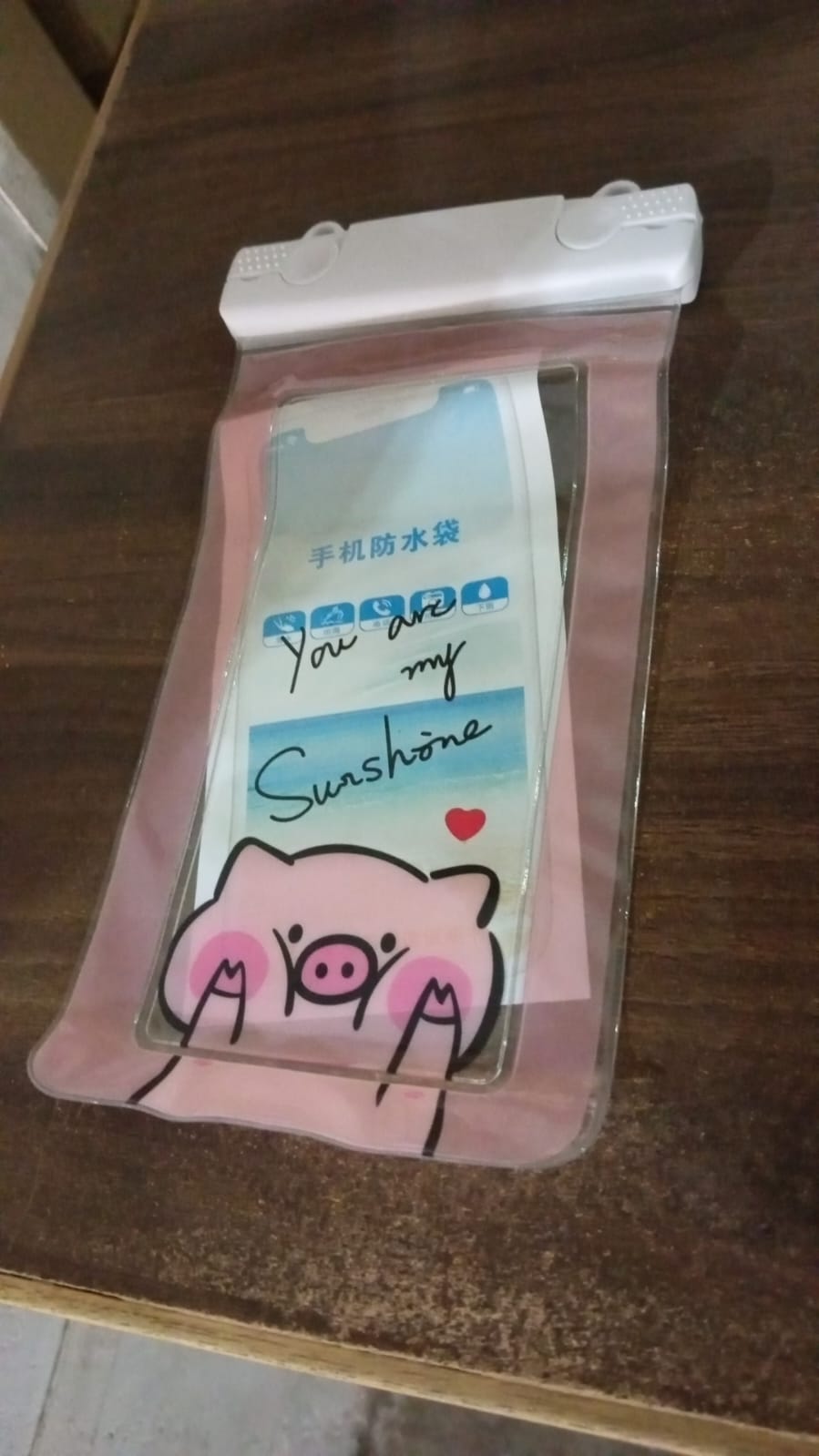 Waterproof Pouch Lock Mobile Cover Underwater Mobile Case For All Type Mobile Phone (1 Pc) - Springkart