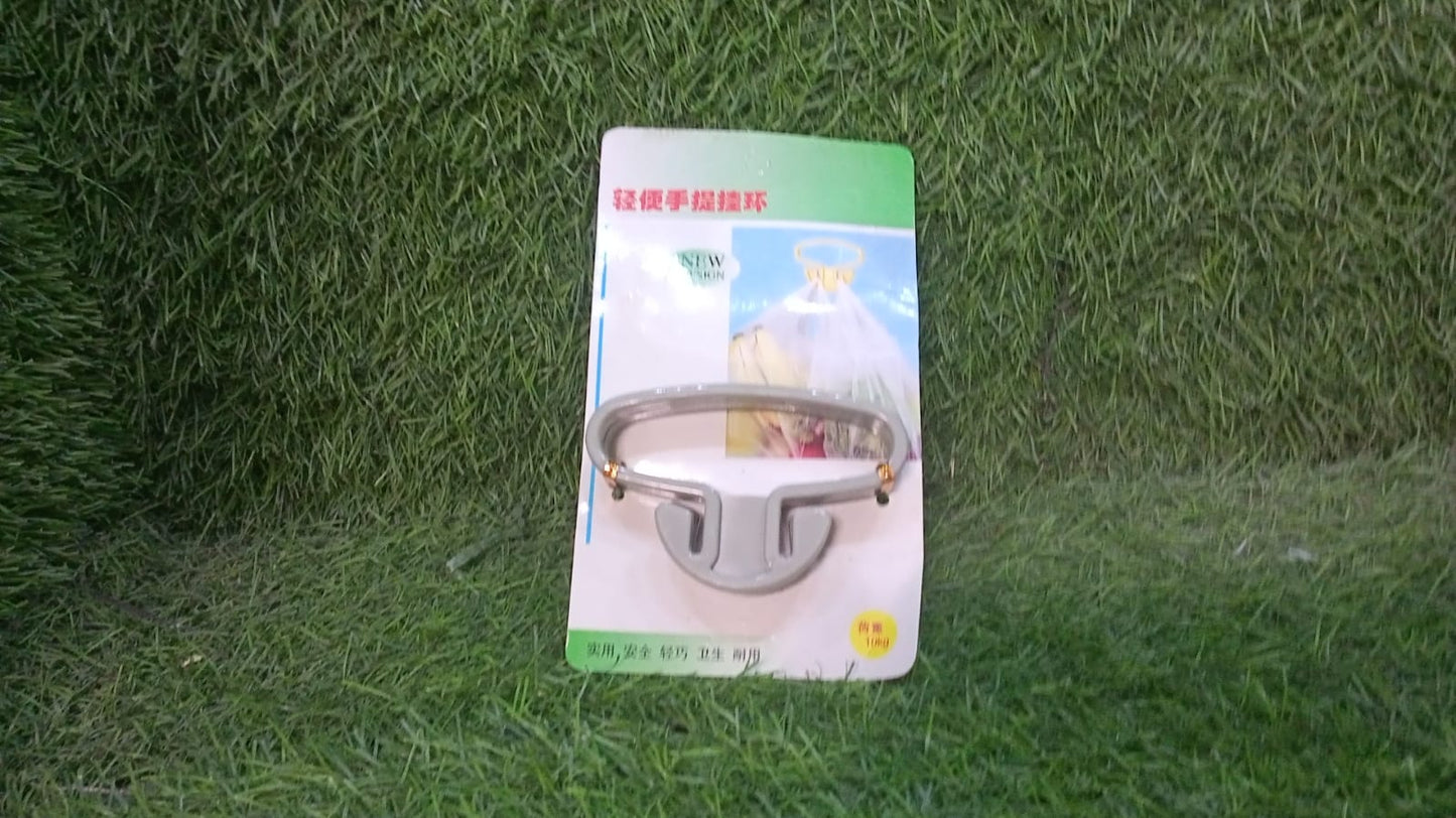 Portable Shopping Bag Handle Holder, Household Plastic Bag Hook Kitchen Supplies Carrier Holds Plastic Reusable Grocery Bags Holder Portable Bag Carrier, Multifunctional (2pc) - Springkart