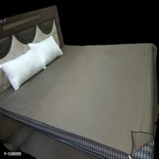 CPG SOFT PVC Double Bed Mattress Protector Sheet,75"" x 78"" - King Size, Green - Springkart