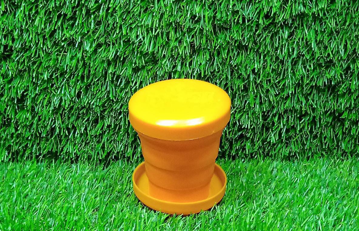 Unbreakable Magic Cup / Folding / Pocket Glass for Travelling - Springkart