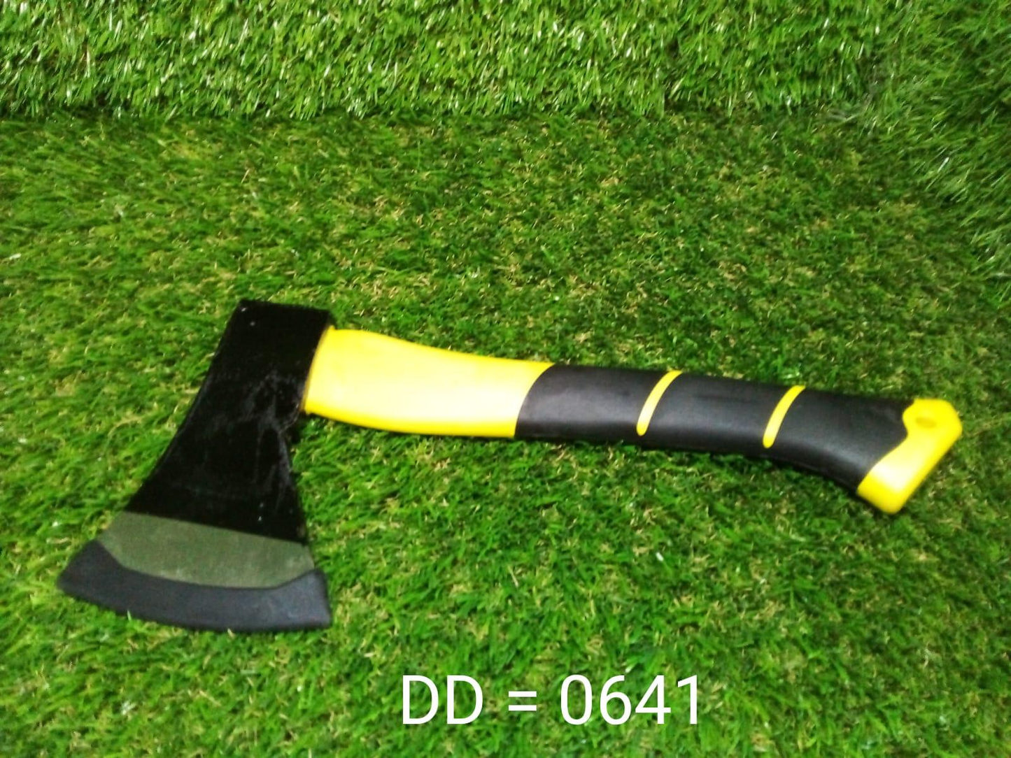 '-600g Hatchet Axe Fiberglass Body Rubberized Handle - Springkart