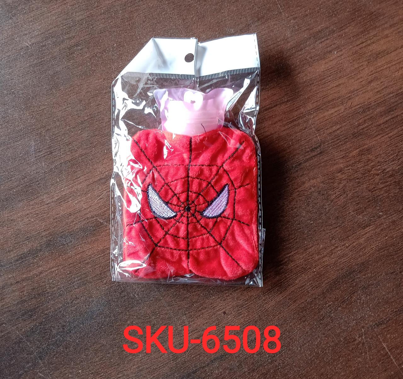 Spiderman small Hot Water Bag with Cover for Pain Relief, Neck, Shoulder Pain and Hand, Feet Warmer, Menstrual Cramps. - Springkart