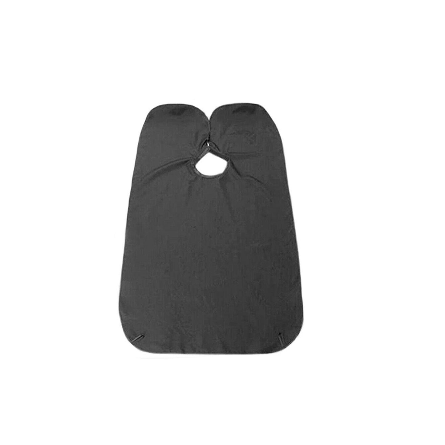 Black Beard Apron Hair Clippings Catcher Grooming Bib - Springkart