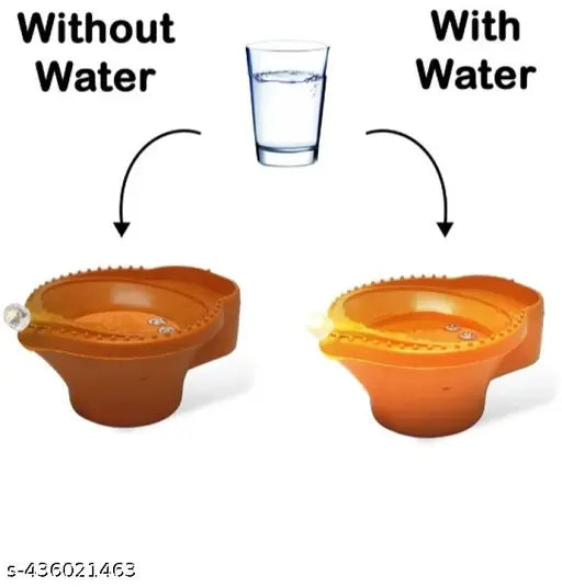 Diwali led electric water sensor diya (Pack of 10) deepak for home decoreraton - Springkart