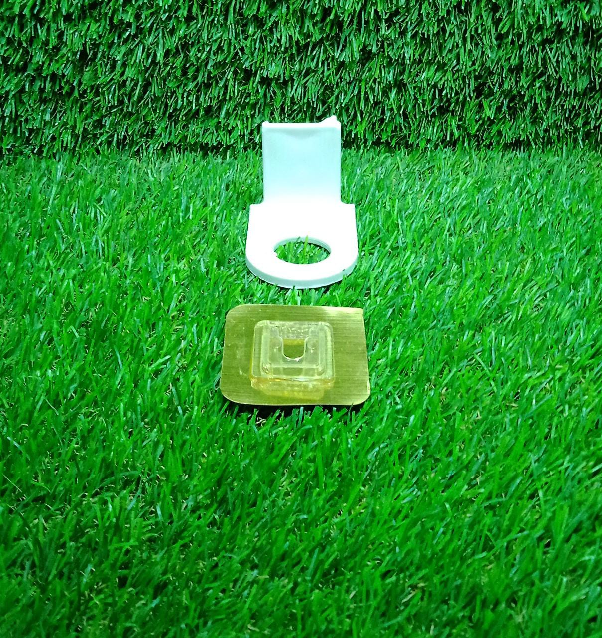 Wall-Mounted Adhesive Hook for Shampoo & Soap, Strong Hold (1pc) - Springkart