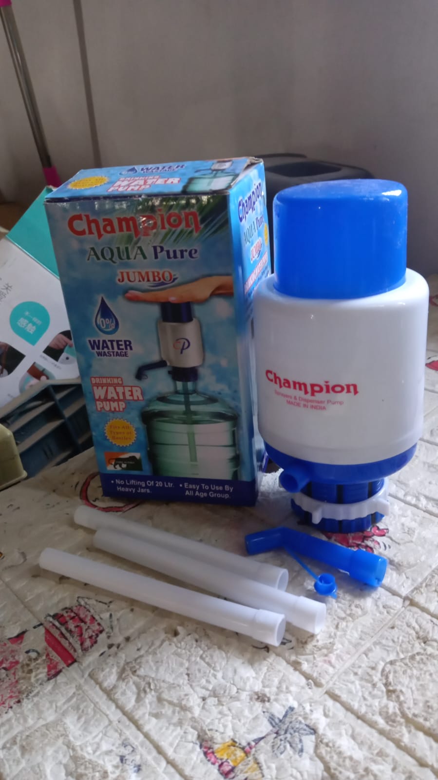 Jumbo Manual Drinking Water Hand Press Pump for Bottled Water Dispenser - Springkart