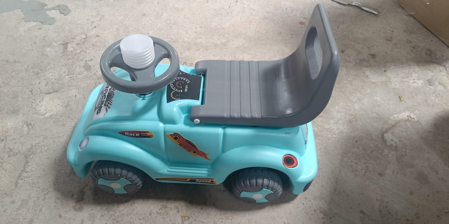 KIDS BABY CITY RIDE ON PUSH CAR RIDE WITH BACKREST MUSICAL HORN FOR CHILDREN KIDS TOY RIDE-ON, KIDS TOYS TODDLER BABY TOY BABY CAR , TRUCK, ETC SUITABLE FOR KIDS BOYS / GIRLS - Springkart