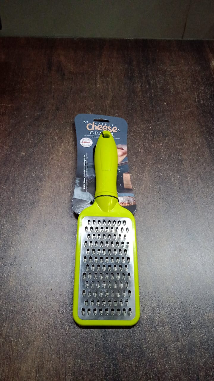 Stainless Steel Vegetables Fruits Shredder For Kitchen Cheese Grater (1 Pc) - Springkart