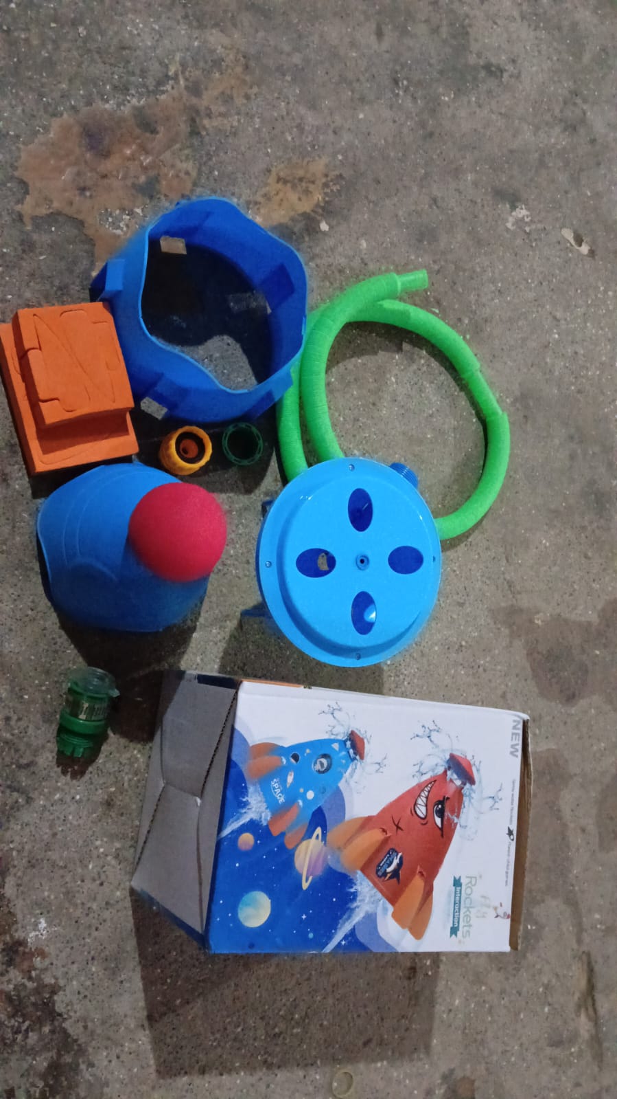 Sprinkler Rocket Launcher Summer Toys for Kids (1 Set) - Springkart